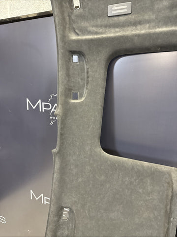 (PICKUP ONLY) 06-10 BMW E60 M5 Sedan Headliner Head Liner Alcantara Panel OEM