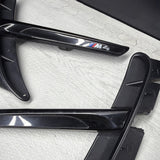 2014–2020 BMW M4 F82 F83 Left Right Fender Side Vent Grills OEM Gloss Black