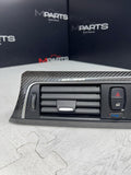 15-20 BMW F80 M3 F82 F83 M4 Carbon Fiber Interior Dash Vent Trim OEM *Broken
