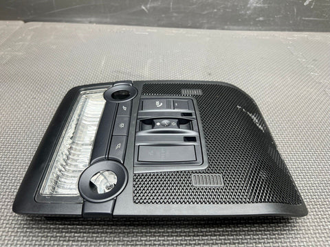 08-14 BMW E70 E71 X5M X6M INTERIOR ROOF READING LIGHT CONTROL PANEL 747605