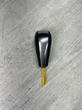 07-13 BMW E92 E93 328 335 Automatic Gear Shift Knob Lever Leather Chrome OEM