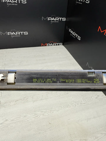 01-06 BMW E46 M3 3-Series Rear Left Quarter Moulding 2694731 Topaz Blue