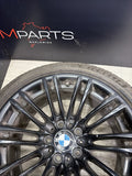 BMW E90 E92 E93 M3 2008-2013 OEM M3 FRONT RIM WHEEL TIRE 18"X8.5" ASSEMBLY