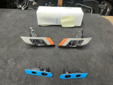 12-19 BMW F33 F36 FRONT BUMPER COVER WASHERS SENSORS KIT HOLDERS OEM 51117387126