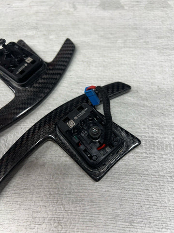 Carbon Fiber BMW F80 F82 F83 F90 G02 G20 G80 G82 G83 M3 M4 M5 M6 Paddle Shifters