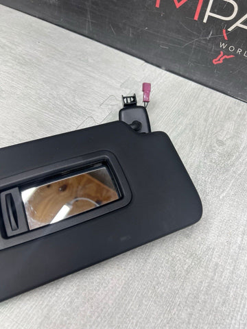 21-25 BMW G80 M3 Sedan Front Sun Visors Pair Black 8092728