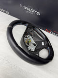 BMW 08-13 E90 E92 E93 M3 Manual Flatbottom Steering Wheel Leather Rewrapped