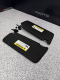 2021-2025 ACURA TLX FRONT SUNVISORS SUN VISORS BLACK