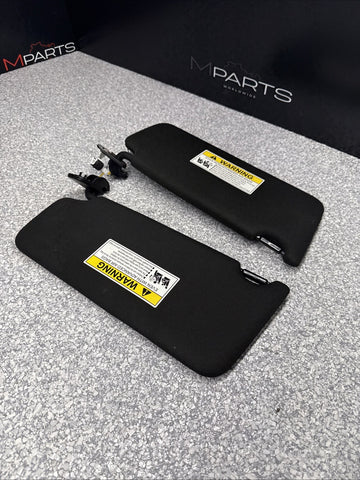 2021-2025 ACURA TLX FRONT SUNVISORS SUN VISORS BLACK
