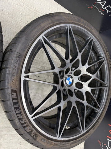 15-20 BMW F80 F82 F83 M3 M4 Competition 666M 20” OEM Wheels Rims Set