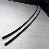 BMW E46 325 330 M3 Roof Rails Moldings Trims Pair Coupe OEM