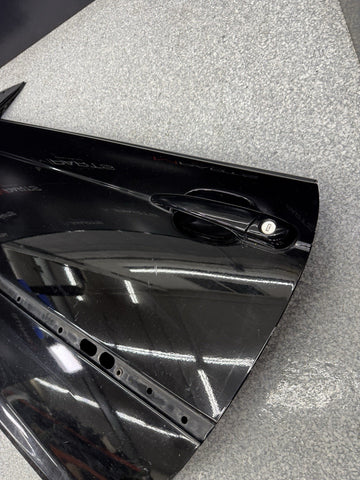 (PICK UP ONLY) 99-06 BMW E46 M3 Left Driver Door Shell Panel Jet Black OEM