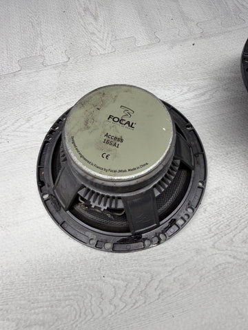 Focal Access 6.5" 120W RMS 2-Way Component Speakers Mid Tweeter Crossover 165A1