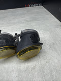 01-06 BMW E46 M3 00-03 E39 M5 Left Right Fog Lights Foglight Non Fluted Yellow