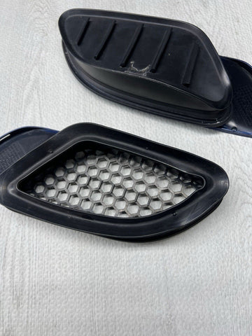 08-13 BMW E90 E92 E93 M3 Hood Scoops Space Blue Pair 8042978