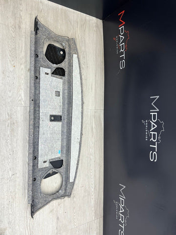 BMW 01-03 E46 M3 Coupe Rear Parcel Shelf Deck Panel Tray Trim OEM Black