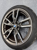 OEM BMW 792M 19" Double Spoke Cerium Grey G20 3 Series 330i M340i Rims + Tires