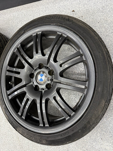 OEM BMW 01-06 E46 M3 19” Style 67 Wheels Rims Staggered Set