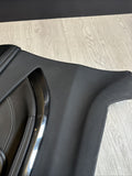 15-20 BMW F82 M4 Coupe Rear Left Driver Black Extended Leather Door Card Panel