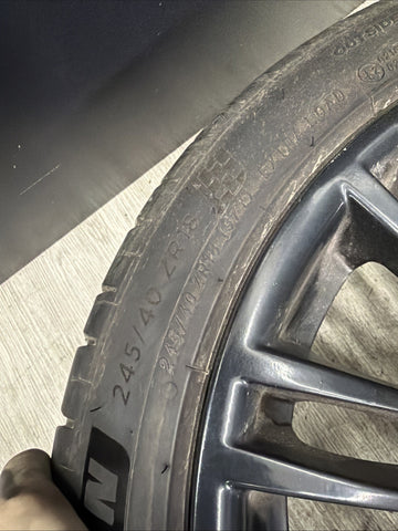 BMW E90 E92 E93 M3 2008-2013 OEM M3 FRONT RIM WHEEL TIRE 18"X8.5" ASSEMBLY