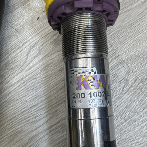 KW Coilover V1 Kit 01-06 BMW E46 M3 Coilovers Suspension *Notes*