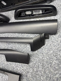 01-06 BMW E46 M3 Convertible Interior Armrests Trim Set Titan Shadow Grey