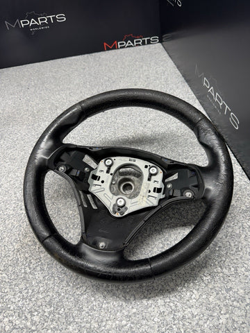 OEM Genuine BMW 08-13 E90 E92 E93 M3 Leather Steering Wheel DCT *Worn*