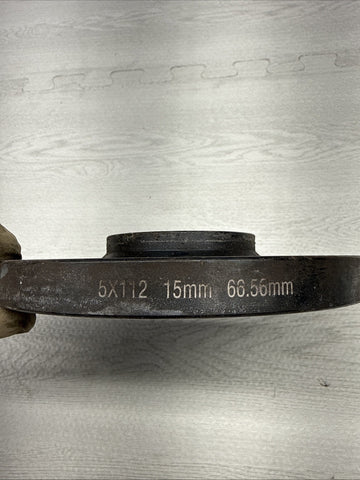 (1) Single 15MM Spacer 5x112 BMW