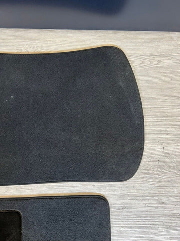 Genuine 2008-2013 BMW E92 M3 Carpets Floor Mats Black Front & Rear