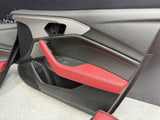 21-25 ACURA TLX TYPE S INTERIOR SET RED ALCANTARA LEATHER SEATS OEM 7K MILES