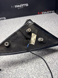 2006-2008 BMW E63 E64 M6 Door Left Driver Mirror Sapphire Black *Broken Glass
