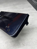 BMW E46 M3 01-06 Front License Plate Base 51112694726 2694726 Carbon Black OEM
