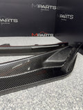 NEW Carbon Fiber V Style Front Bumper Lip 21-26 BMW G80 G82 G83 M3 M4