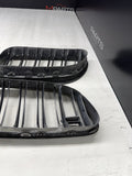 BMW F06 F12 F13 M6 Front Kidney Grilles Grille Set Black