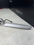 01-06 BMW E46 M3 Convertible Trunk Lid Grip Key Deck Handle Titanium Silver