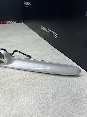 01-06 BMW E46 M3 Convertible Trunk Lid Grip Key Deck Handle Titanium Silver