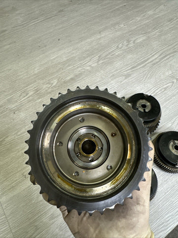 08-13 BMW S65 E90 E92 E93 M3 V8 Intake VANOS Unit Timing Cam Gears Sprockets Set