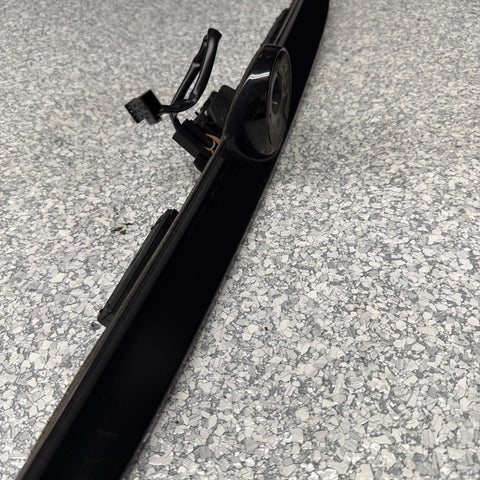 01-06 BMW E46 M3 Convertible Trunk Lid Grip Key Deck Handle Carbon Black