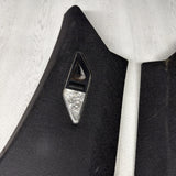 BMW E46 330CI M3 Coupe Rear C Pillars Trims Panels Black Pair OEM *Peeling