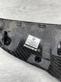 BMW 15-20 F80 F82 F83 M3 M4 Genuine OEM Carbon Fiber Left Driver Mirror Cover