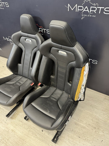 BMW F82 M4 15-20 Front Passenger Driver Heated Leather Seat Competition *Notes*