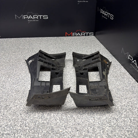 01-06 BMW E46 M3 FRONT BUMPER COVER GUARDS BRACKETS 2695247