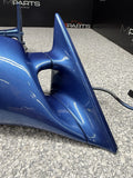 95-99 BMW E36 M3 Coupe Side Door Mirrors Pair OEM Estoril Blue