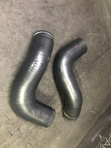 Engine Silicone Hoses Lines Black 19-23 Ferrari F8 Tributo 8k Miles