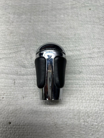 2004-2006 BMW E46 M3 SMG GEAR SHIFT KNOB NAPPA LEATHER CHROME OEM