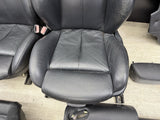 06-10 BMW E63 M6 Coupe Seats & Panels Leather Merino Seats Set Black 53k Miles