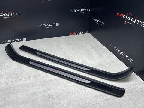 08-13 OEM E92 E93 BMW M3 Left Right Pair Door Sills Panels Scuff Plates