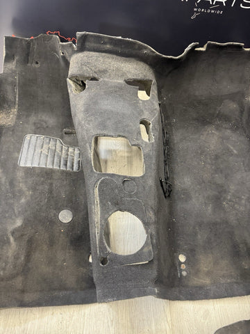 BMW Z3M Z3 M Coupe Floor Carpet Interior Black Set Front Rear OEM
