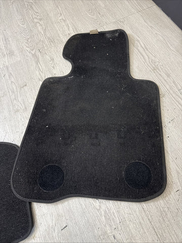 BMW 15-20 F80 F82 F83 M3 M4 FRONT CARPETS FLOOR MATS BLACK 2PC OEM
