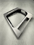 01-06 BMW E46 M3 Convertible Interior Center Shift Shifter Trim Brushed Aluminum